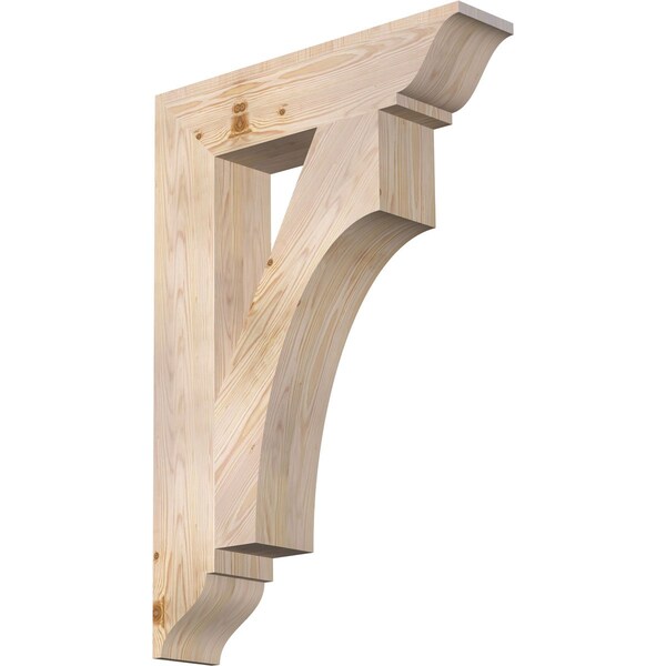 Ekena Millwork Westlake Traditional Smooth Bracket, Douglas Fir, 5 1/2"W x 26"D x 38"H BKT06X26X38WTL01SDF - main